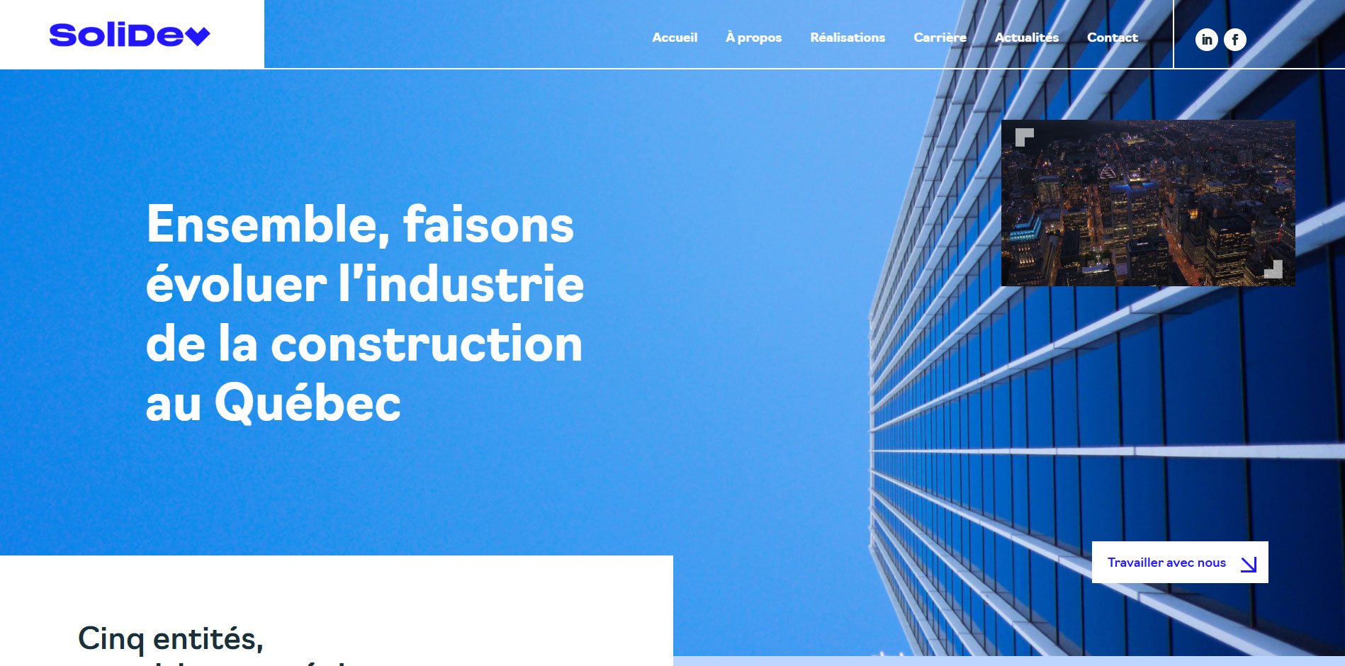 Page d'accueil du site web de l'auberge miguasha